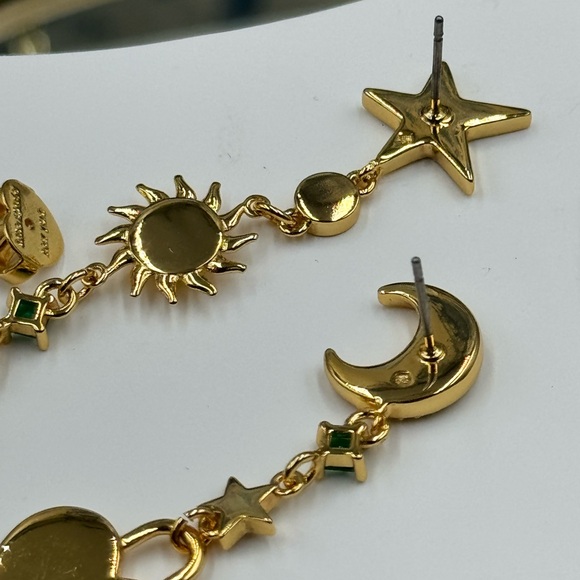 🆕 KATE SPADE 🧿 NWT Like Magic Liner Charm Earrings - Picture 9 of 16